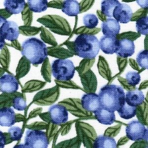 Blue berries White