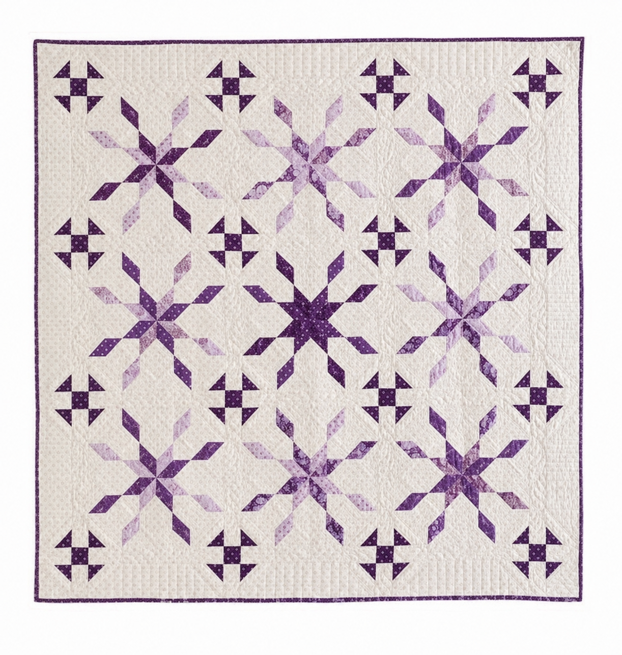 Crystal Stars Quilt Kit (75 x 75)