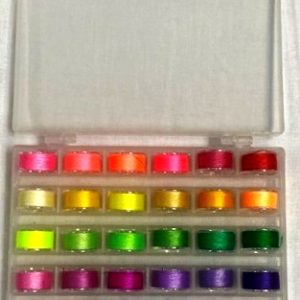 100% Polyester Prewound bobbins #15, 36 bobbins