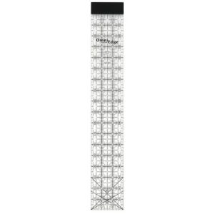 OmniEdge Ruler with Channel Edge - 3 inch x18 inch